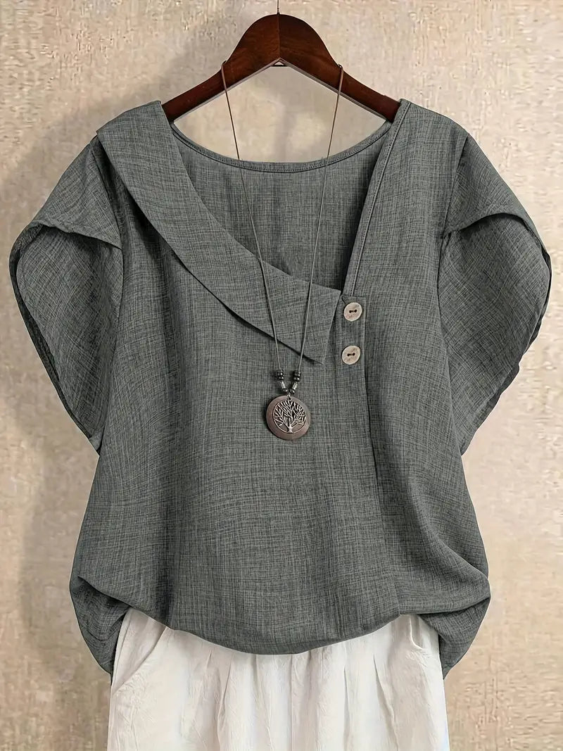 Destiny - エレガントカジュアルブラウス