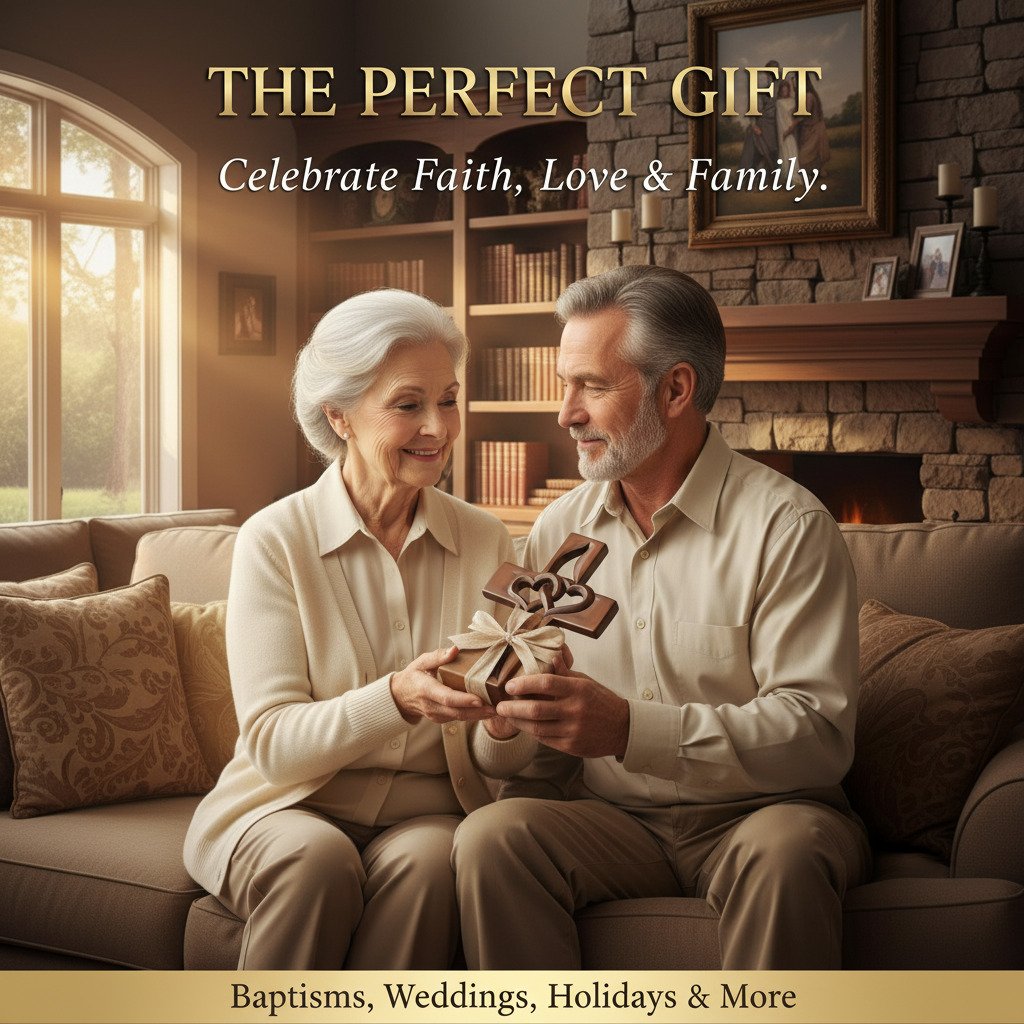 Orlinda - ハートディテールのクロス壁飾り