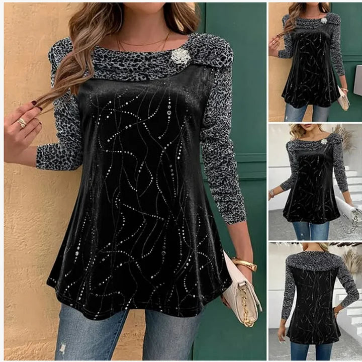 Linora - スタイリッシュなカジュアルブラウス