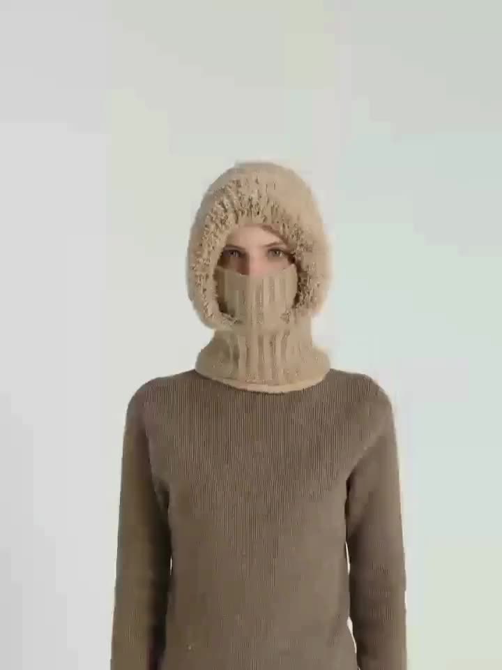 Emmerie - ニットネックカバー帽