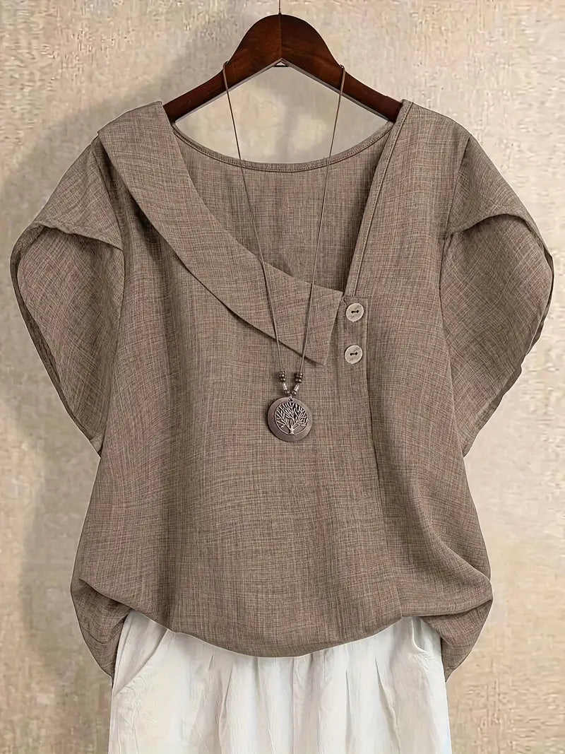 Destiny - エレガントカジュアルブラウス