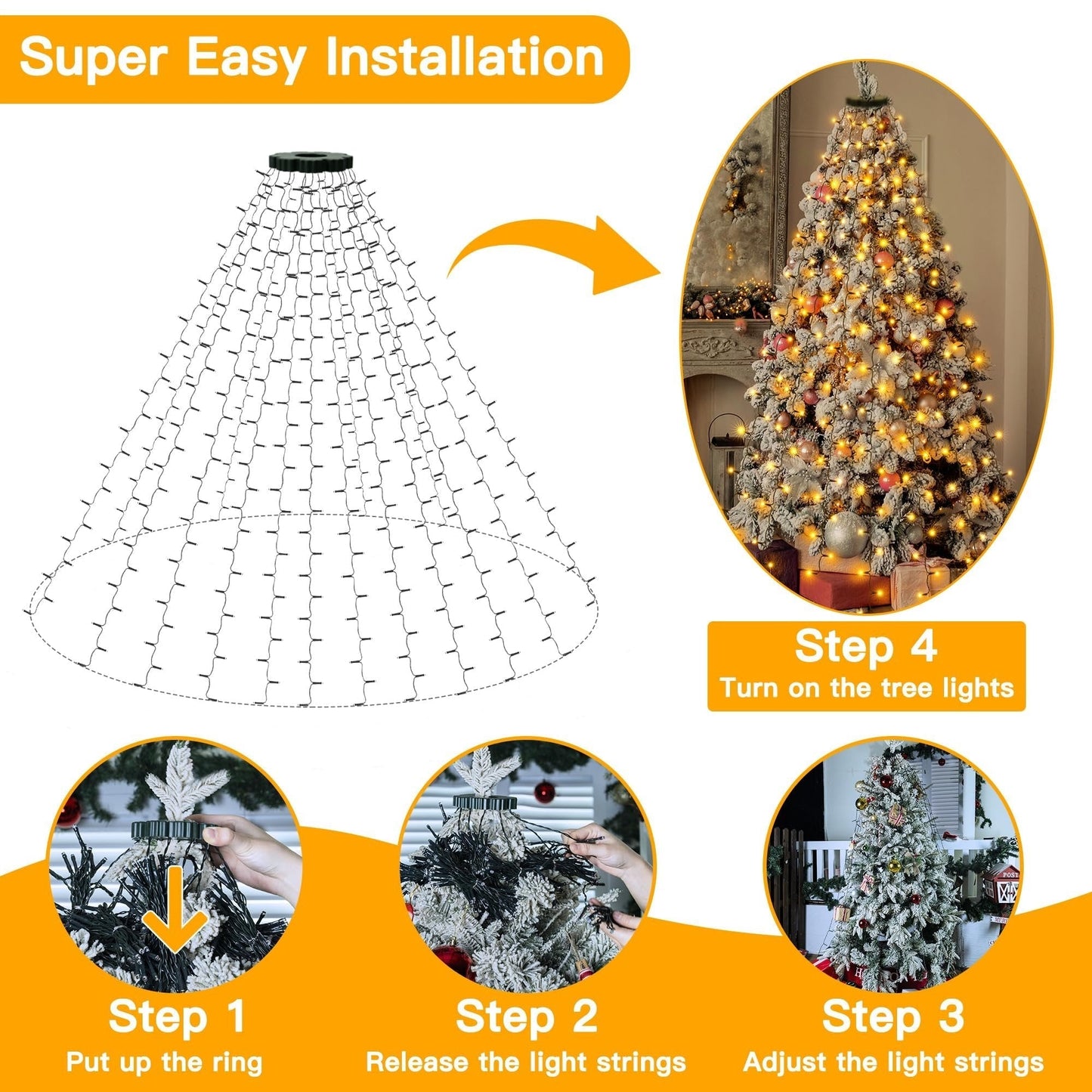 Claire - クリスマスLEDツリーライト