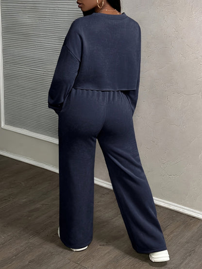 Callindra - スタイリッシュカジュアル2ピースセット