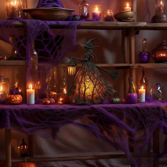 ハロウィンウィッチランタン
