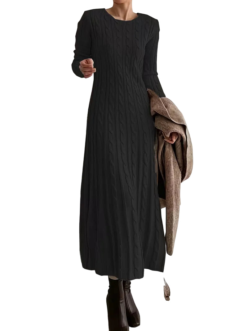 Ellarise - スタイリッシュカジュアルマキシドレス