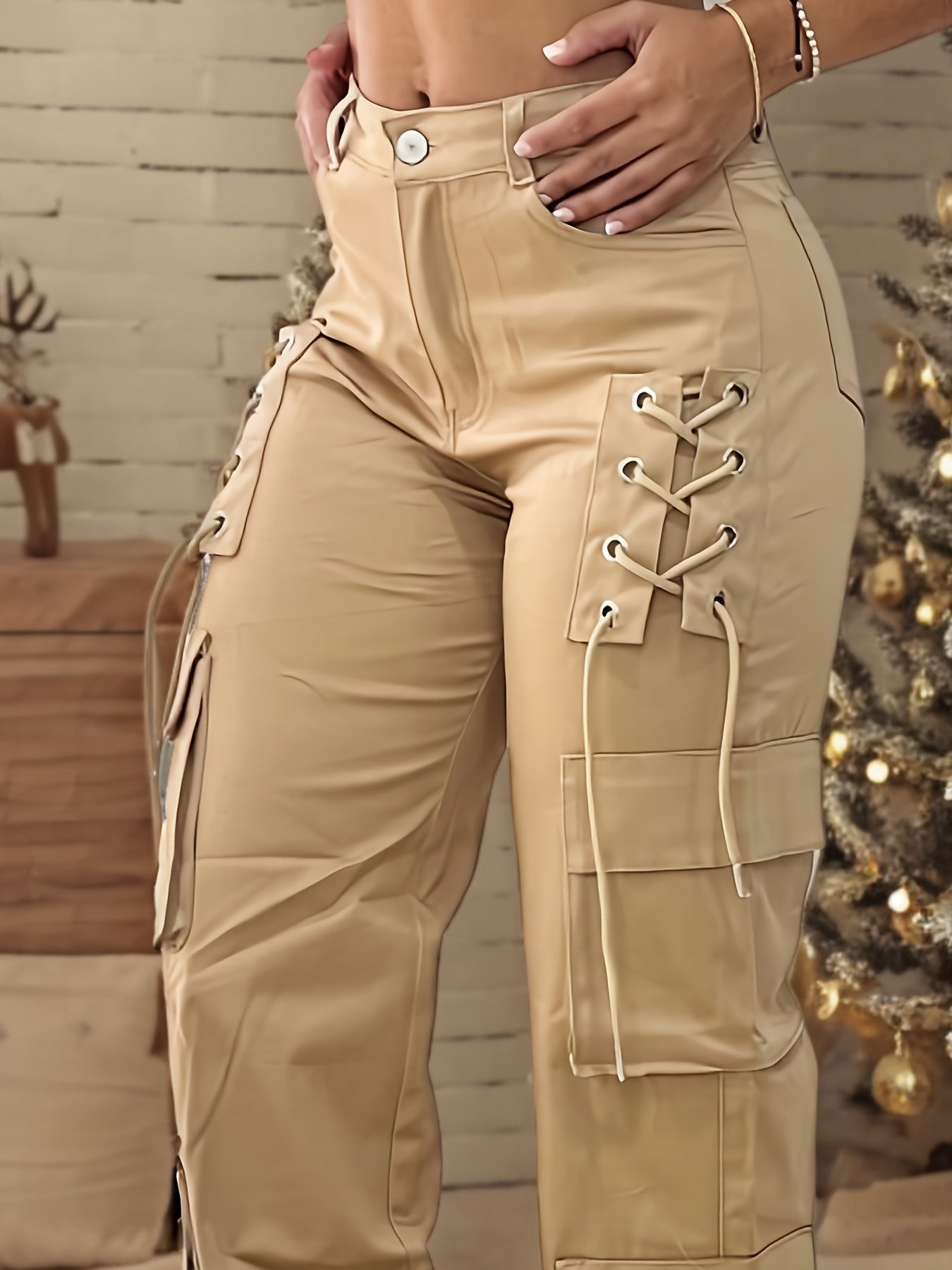 Zinia - スタイリッシュカジュアルパンツ