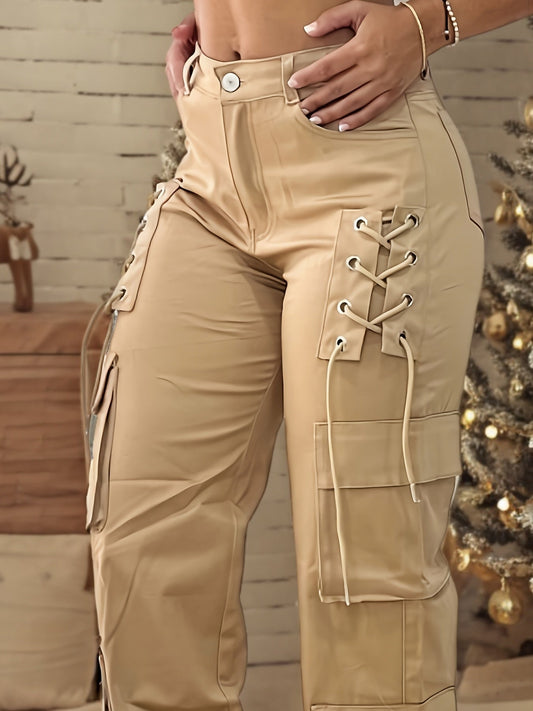 Zinia - スタイリッシュカジュアルパンツ