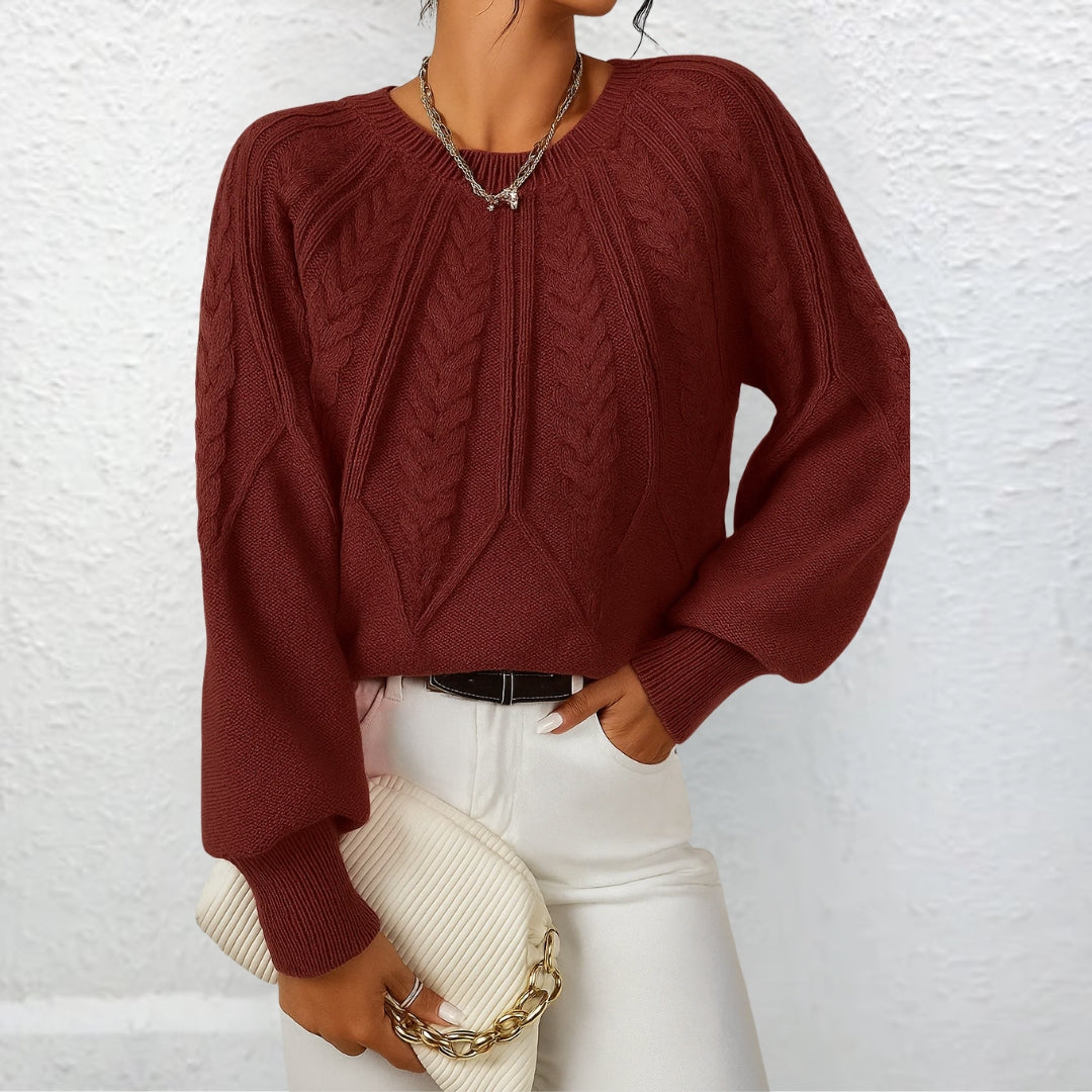 Mikaela - スタイリッシュカジュアルセーター