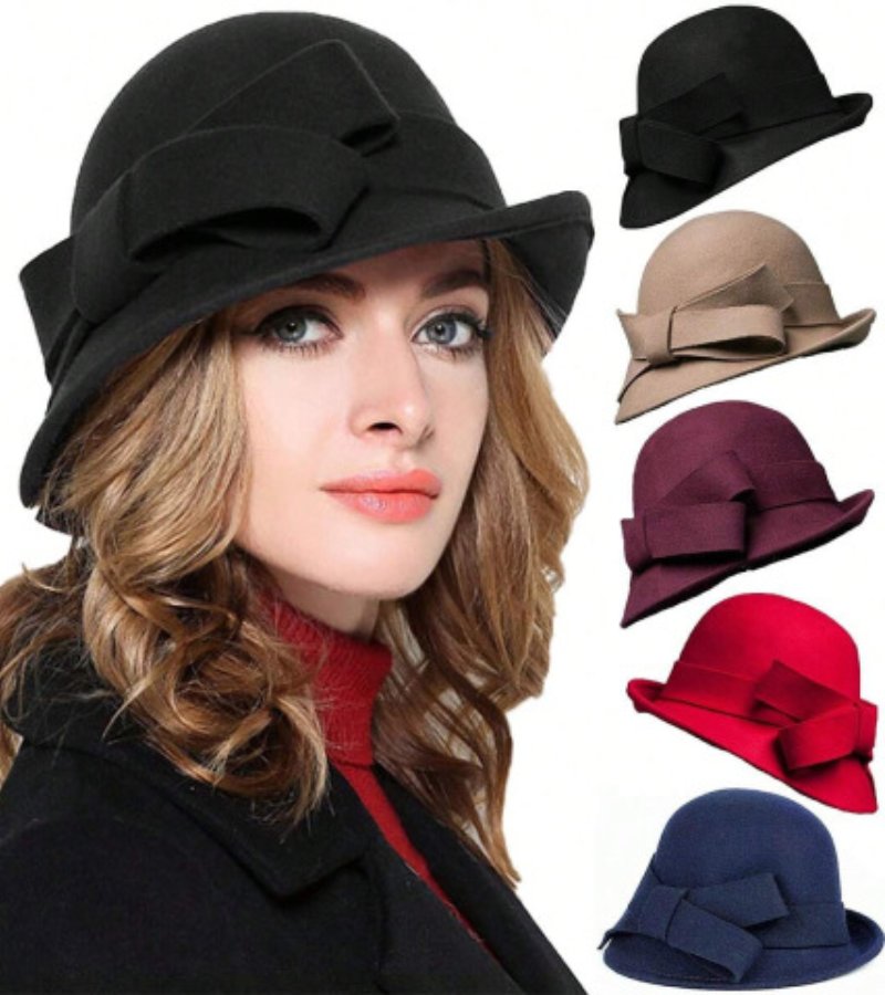 Magnolia - エレガントなブリム付きクロシェハット