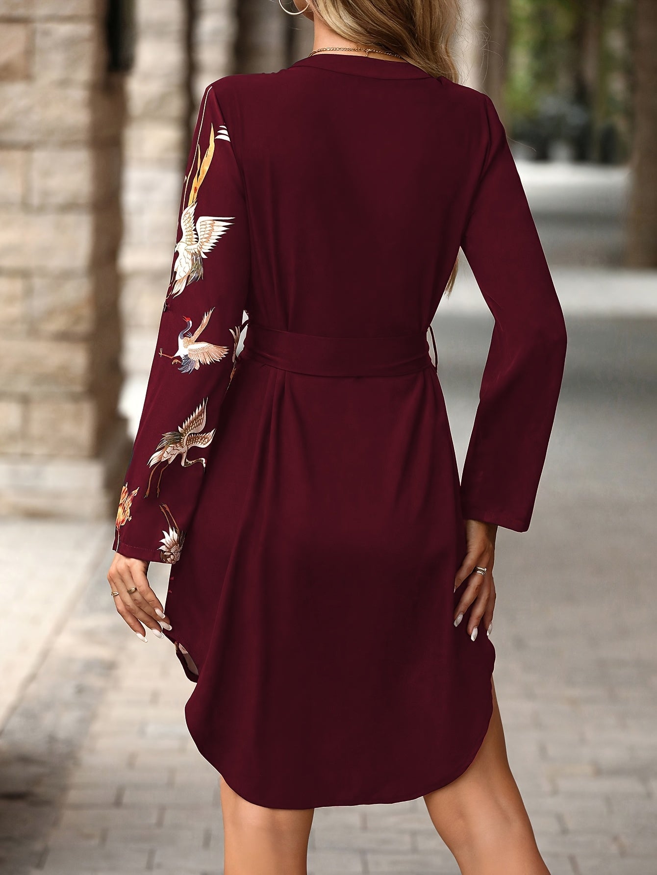 Oriella - スタイリッシュカジュアルミニドレス