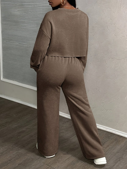 Callindra - スタイリッシュカジュアル2ピースセット