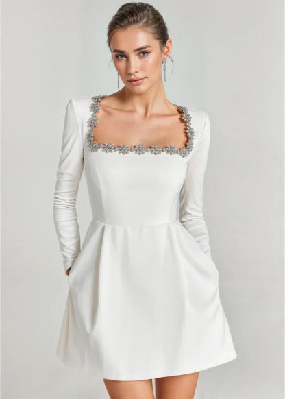 Enyva - エレガントカジュアルミニドレス