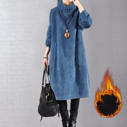 Brielyn - スタイリッシュなカジュアルミディドレス