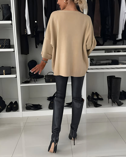 Janelle - エレガントカジュアルセーター