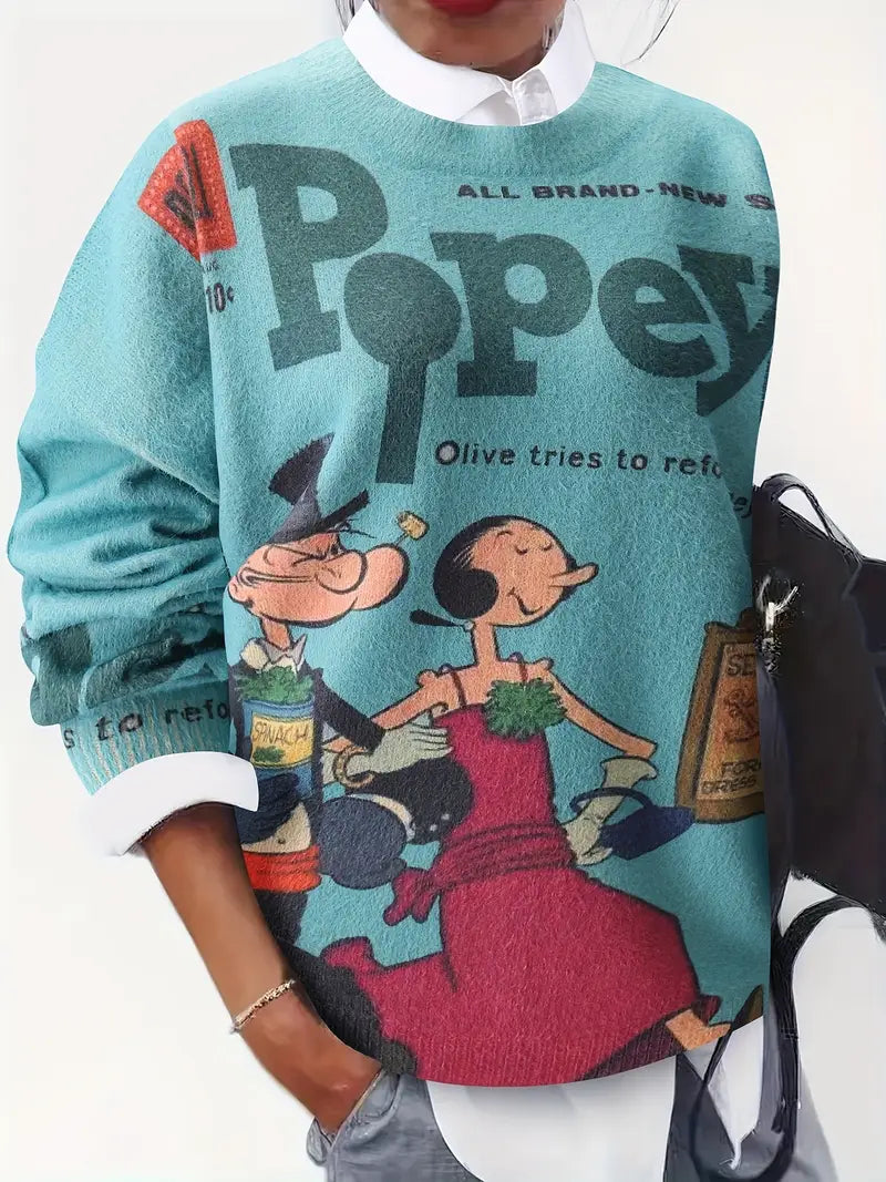 Ivette - カジュアルスタイルのおしゃれなスウェットシャツ