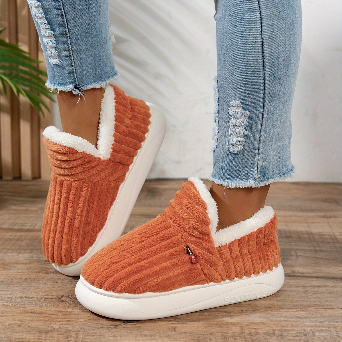 Braelynn - プラッシュインドアスリッパ