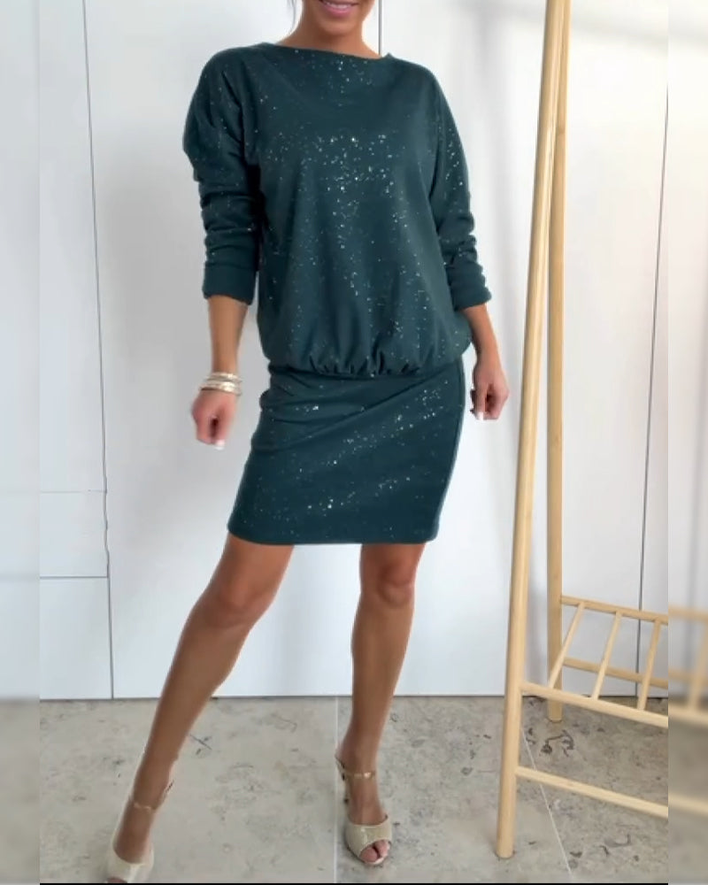 Meliorah - スタイリッシュカジュアルミニドレス