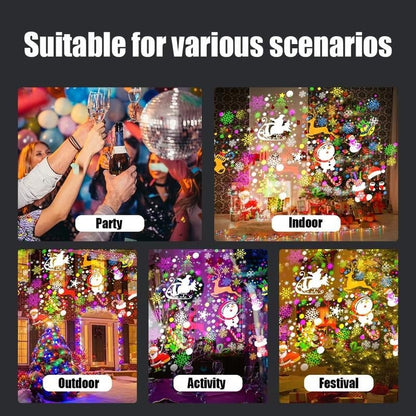 Zahara - クリスマス LED プロジェクションライト