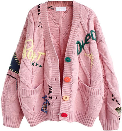 Nalani - カジュアルスタイルのおしゃれなカーディガン