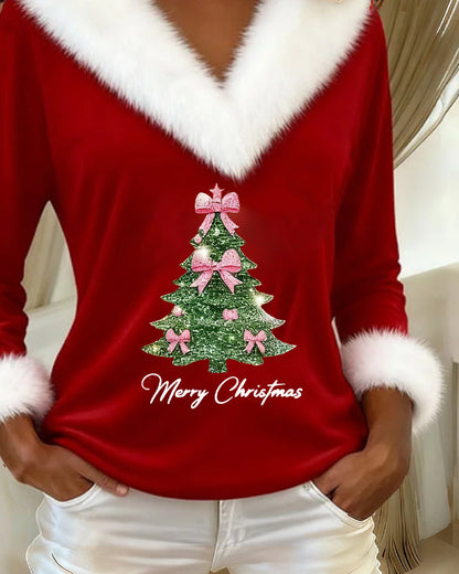 Anavelle - スタイリッシュカジュアルファー トリムトップ