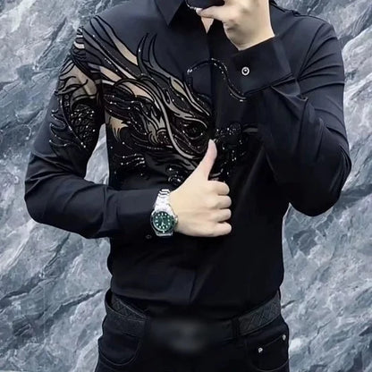 Hendrix - エレガントカジュアルシャツ