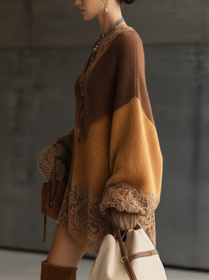 Addyson - スタイリッシュなカジュアルセーター ドレス