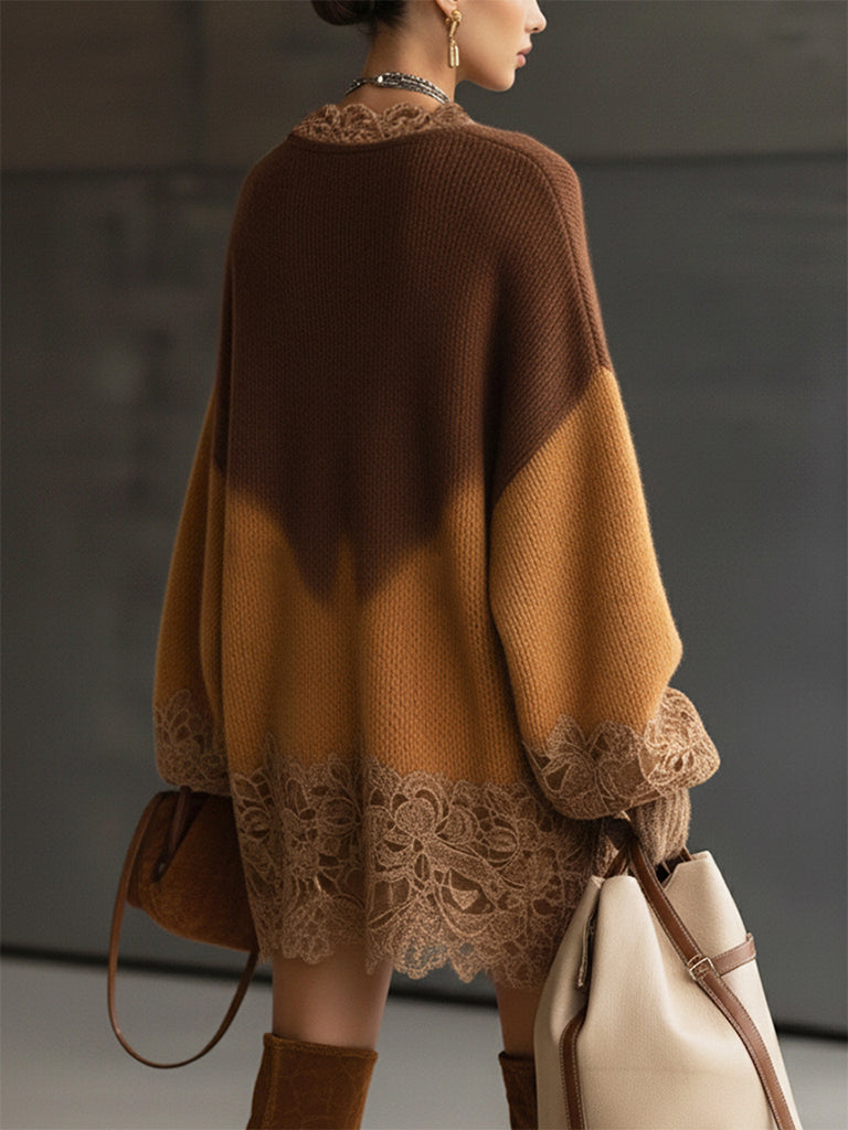 Addyson - スタイリッシュなカジュアルセーター ドレス