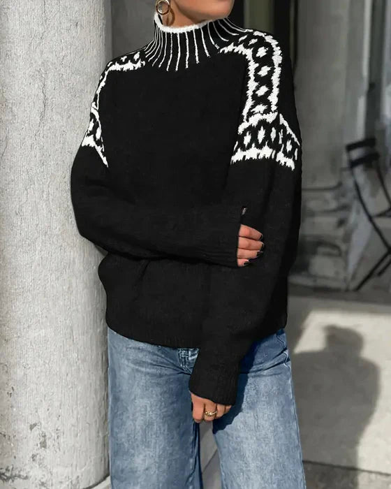 Lysanne - スタイリッシュカジュアルセーター