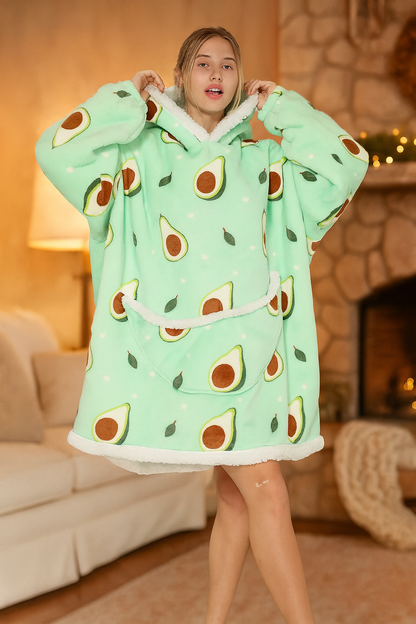 Kalira - スタイリッシュなフード付きブランケット