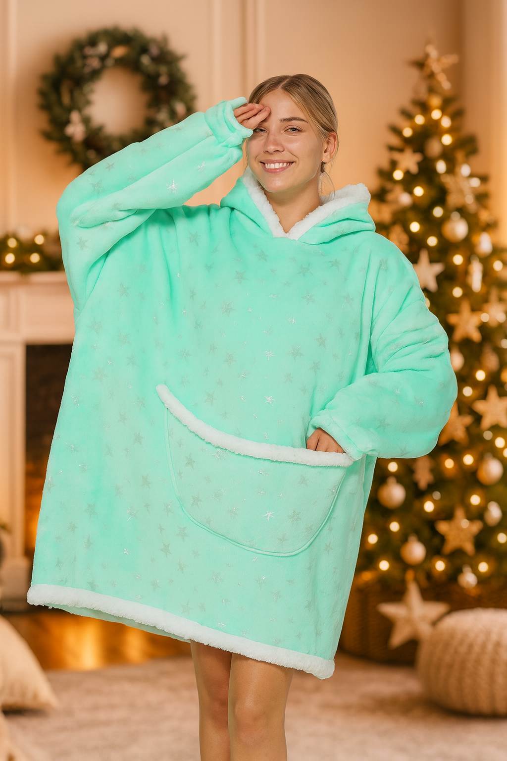 Kalira - スタイリッシュなフード付きブランケット