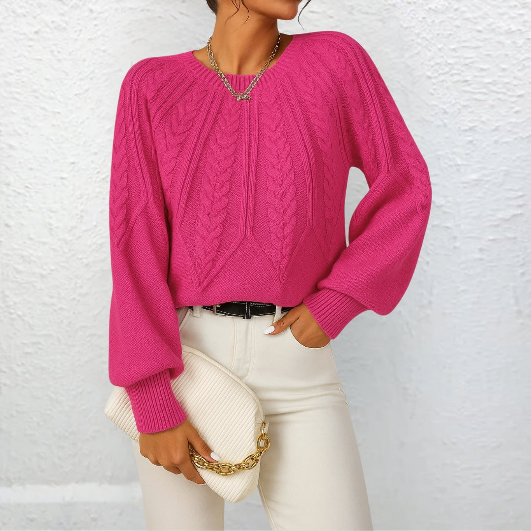 Mikaela - スタイリッシュカジュアルセーター