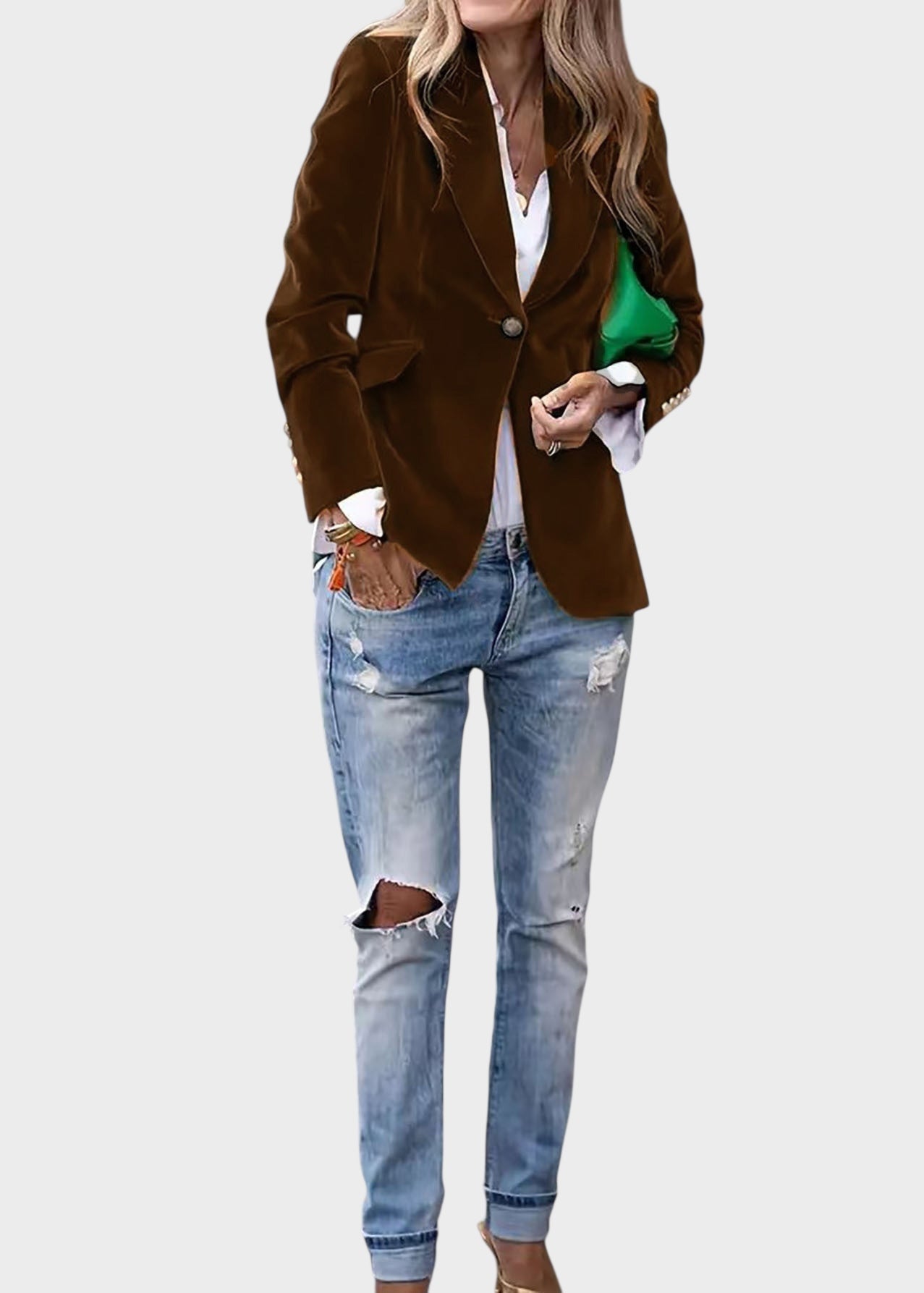 Taisia - スタイリッシュカジュアルブレザー