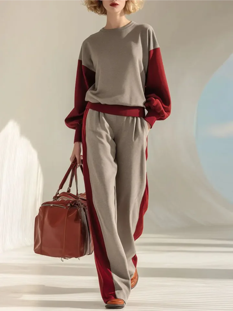 Vienna - スタイリッシュカジュアルツーピースセット