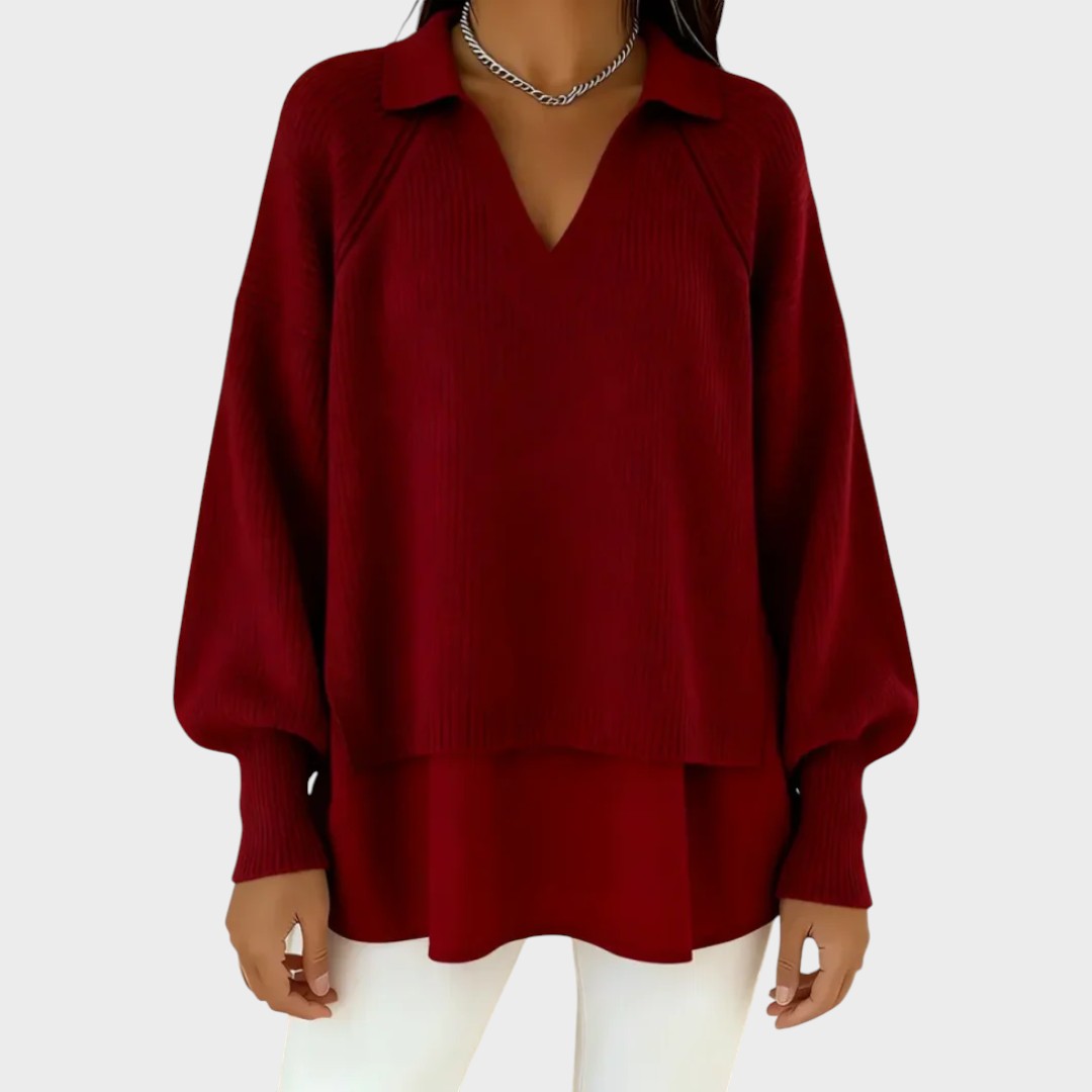 Shylin - スタイリッシュなカジュアルセーター