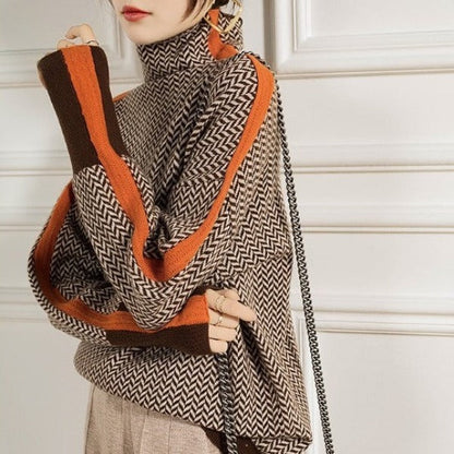 Halirra - スタイリッシュなカジュアルタートルネックセーター