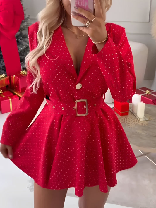 Fiorayne - スタイリッシュカジュアルミニドレス