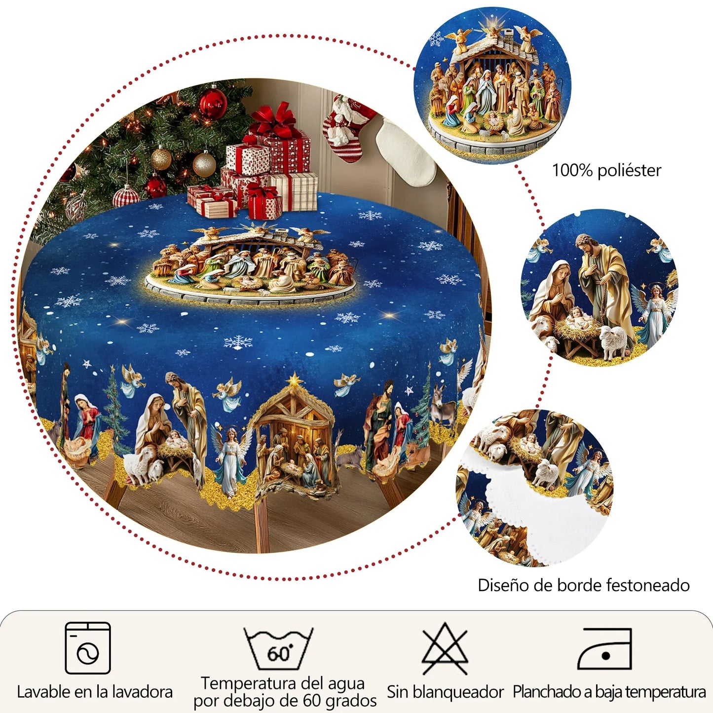 Arlienne - クリスマステーブルクロス