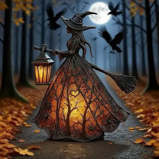 ハロウィンウィッチランタン