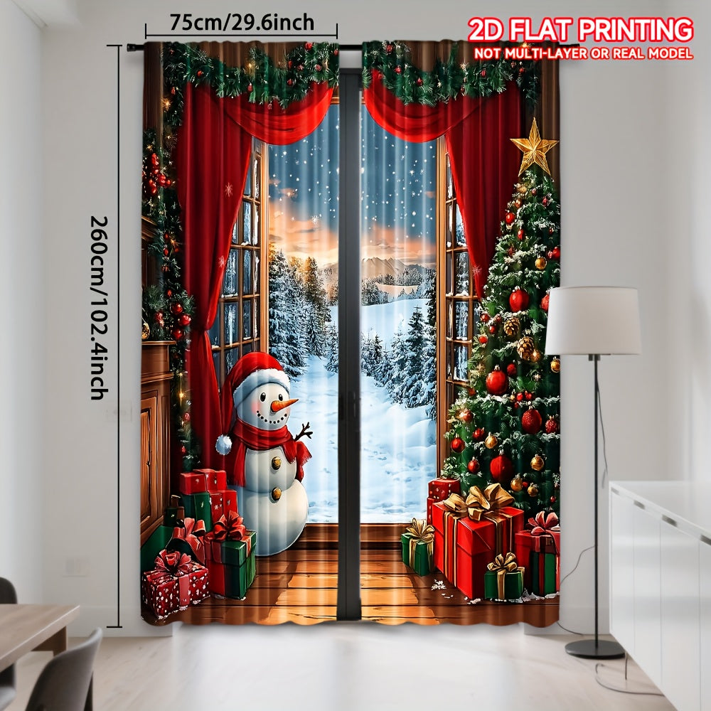 Aurielyn - クリスマス装飾カーテン