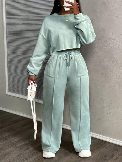 Callindra - スタイリッシュカジュアル2ピースセット