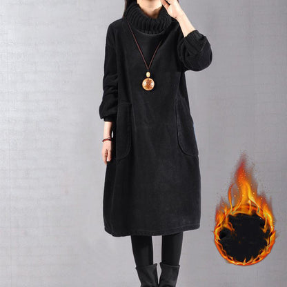 Brielyn - スタイリッシュなカジュアルミディドレス