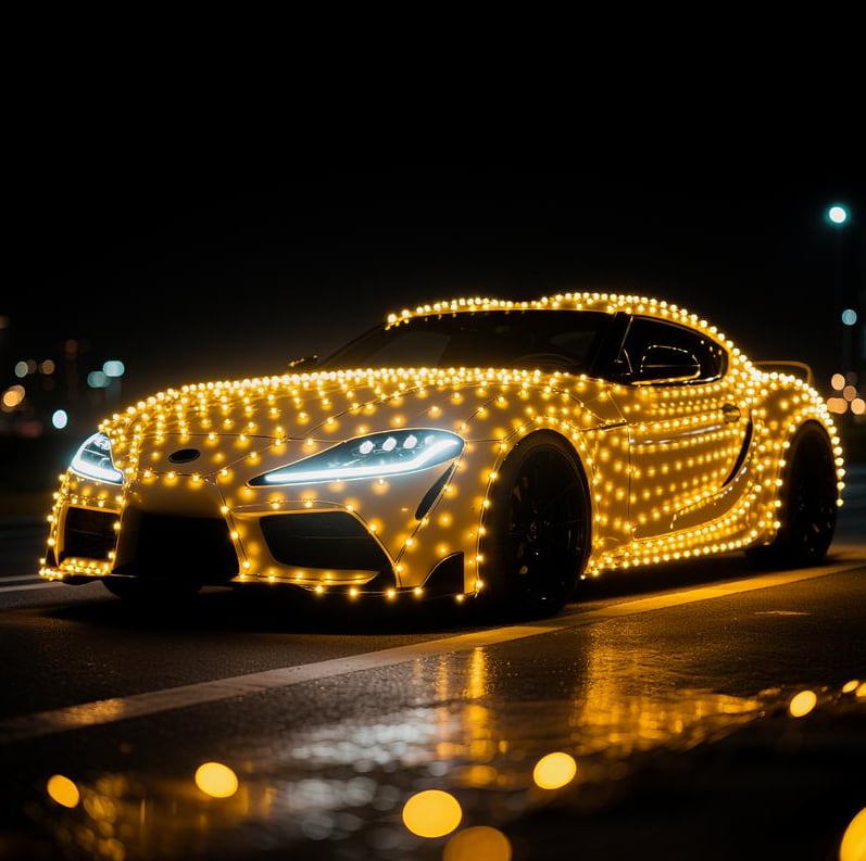 Rivkah - マルチカラー ミニ LED ストリングライト