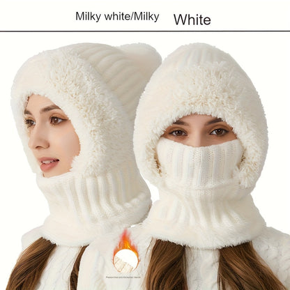 Emmerie - ニットネックカバー帽