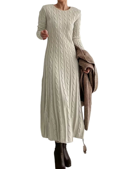 Ellarise - スタイリッシュカジュアルマキシドレス