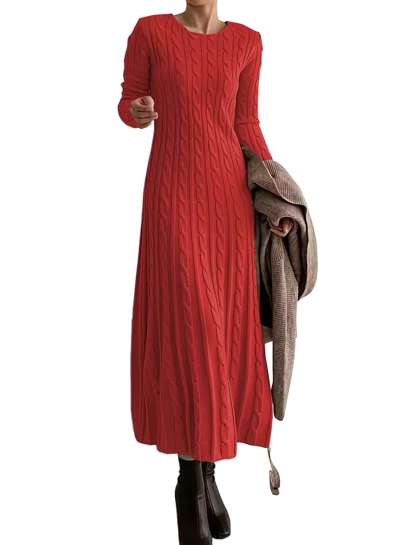 Ellarise - スタイリッシュカジュアルマキシドレス