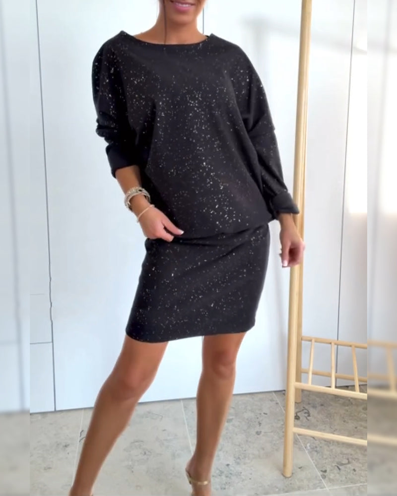 Meliorah - スタイリッシュカジュアルミニドレス