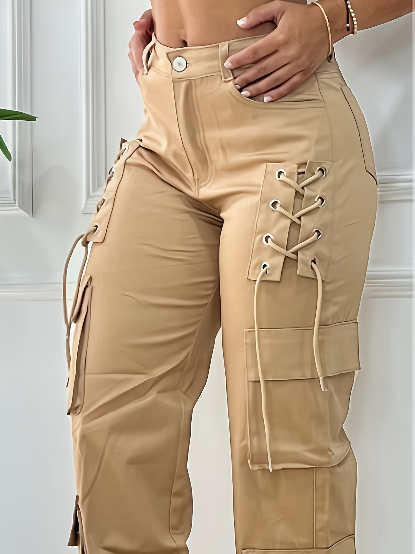 Zinia - スタイリッシュカジュアルパンツ