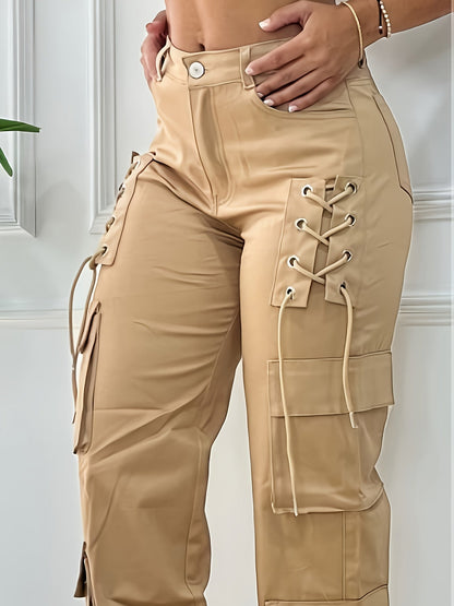 Zinia - スタイリッシュカジュアルパンツ