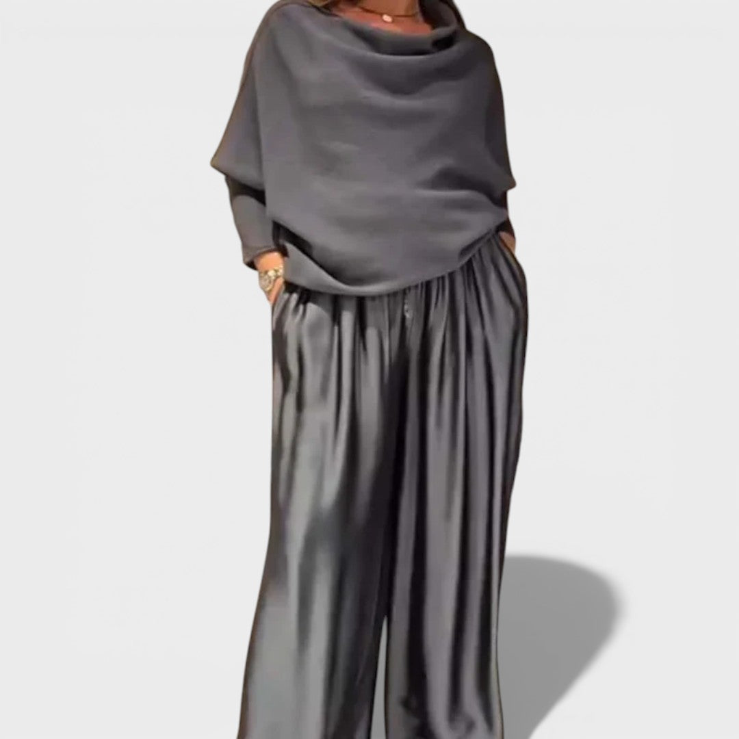 Kaevia - スタイリッシュなカジュアル2ピースセット