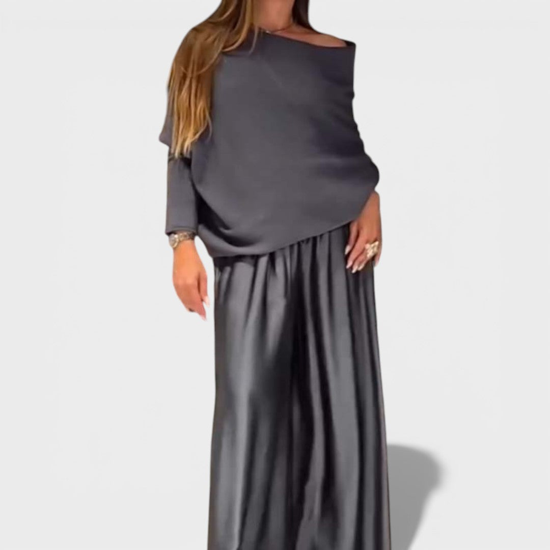 Kaevia - スタイリッシュなカジュアル2ピースセット